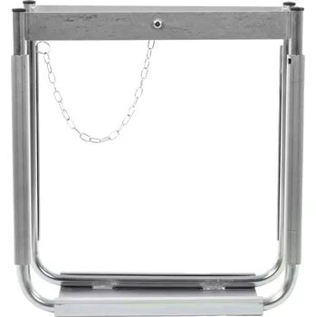 Rohožka Kovový držák pod patky podpěr strojů, manipulační, stavební techniky FLOMA BPAD - šířka 17,4 cm, hloubka 65,4 cm, výška 61,4 cm - 56926023