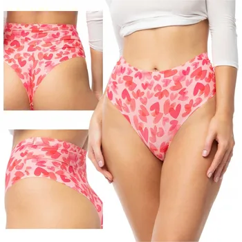 Dámské spodní prádlo JULIMEX KALHOTKY LOVE VIBES SIMPLE BRASIL MAXI M ČERVENÁ