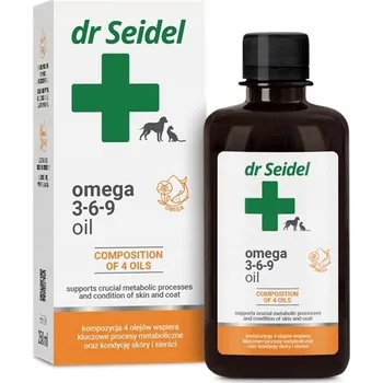 Dr Seidel Omega 3-6-9 Olej 250ml pro psy a kočky - Kůže & Imunita