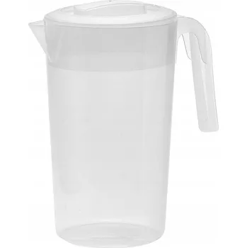 Džbán s víkem a rukojetí 2 L Plast Team