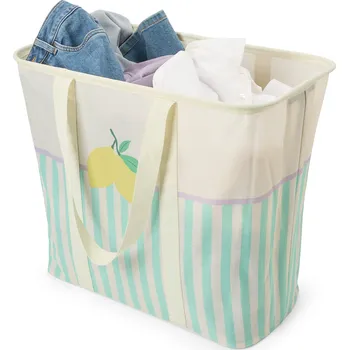 Koš na prádlo 718323 - Tchibo - Skládací koš na prádlo - barva: vícebarevná