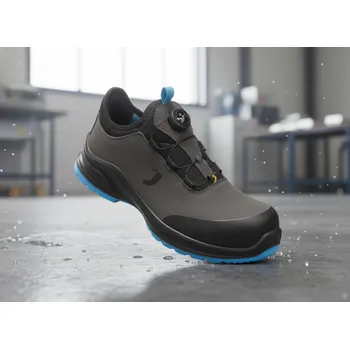 Pracovní obuv SAFETY JOGGER Polobotky MODULO SPIN S3S ESD, NM, SR, SC, CI, FO, různé barvy Velikost 42 (UK-8) šedá/modrá