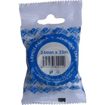 Lepící páska EUROPEN šíře 24mm návin 33m transparentní v sáčku