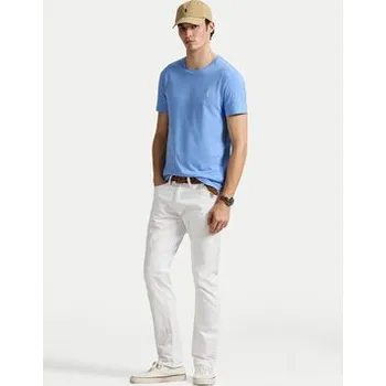 Oblečení a móda Polo Ralph Lauren T-Shirt 710671438454 Světle modrá Custom Slim Fit XS