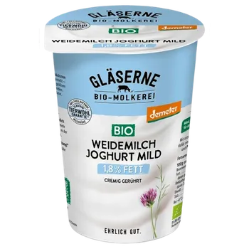 Gläserne Molkerei Gläserne Jemný jogurt 3,8% 500 g bio BIO DEMETER Množství: 1 ks