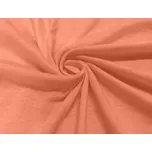 Prostěradlo Jersey Lux meruňková 200x90