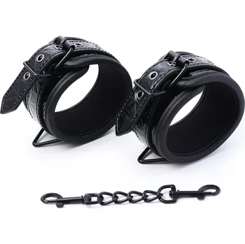 SuperLove Neo Diamond Handcuffs Black