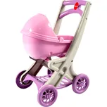 Doloni Plastový kočárek pro panenky Růžový