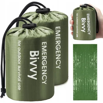 Spacák Termální záchranný spacák, nouzová deka, voděodolný, pro přežití