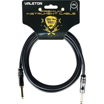 Hudebniny Valeton Premium Instrument Cable 3 m + prodloužená záruka 3 roky