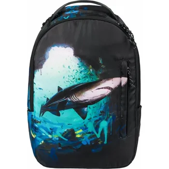 Školní batoh Školní batoh BAAGL s jednou přihrádkou černý, vícebarevný 20 l