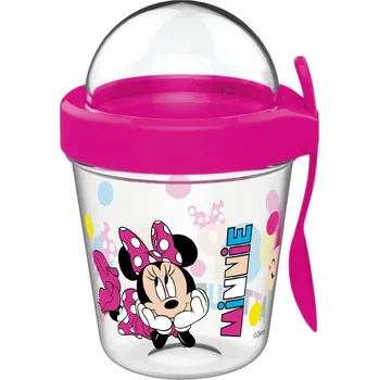 Minnie Mouse sklenice na cesty 350 ml