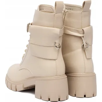 Dámská obuv Deezee Kotníkové boty dámské béžové 17193-13