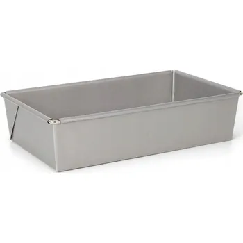Forma na pečení Forma plech na pečení chleba, koláčů, široká forma na biskupský chlebíček 24x14 cm