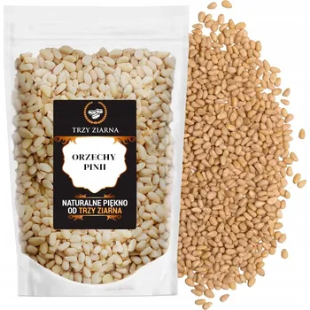 Piniové oříšky Trzy ziarna celé ořechy 100 g