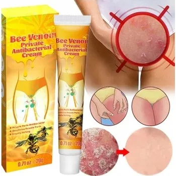 Pleťový krém KRÉM NA INFEKCE INTIMNÍCH MÍST, EKZÉM, LUPÉNKU A AKNÉ, VČELÍ JED, 20G