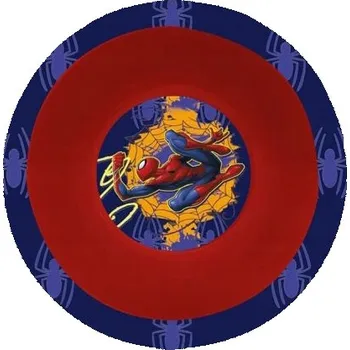 Talíř Hluboký plastový talíř Spider-Man Web-Slinger