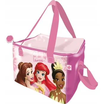 Disney princezny Růžová termo taška na oběd, chladicí taška 22,5 cm