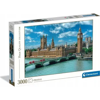 Puzzle PUZZLE 3000 dílků Parlament Houses of Parliament CLEMENTONI 33037