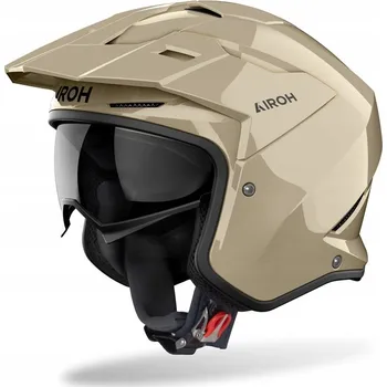 Helma na motorku PŘILBA AIROH KOMBAKT BARVA MOKA GLOW GLOSS VELIKOST S