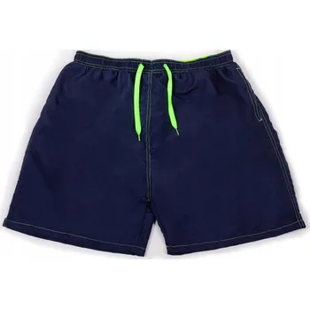 Pánské kraťasy Pánské plavkové šortky na pláž, tmavě modré, XXL YOCLUB