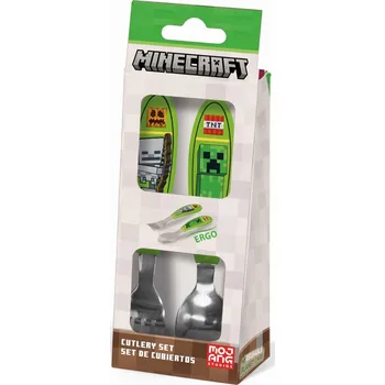 Příbor MINECRAFT sada příborů vidlička nerezová ocel