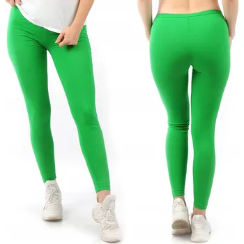 Dámské legíny Dámské dlouhé legíny Legíny LAEMI 461 Zelené M