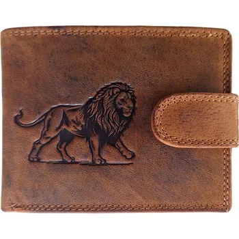 Peněženka Kožená peněženka Lev