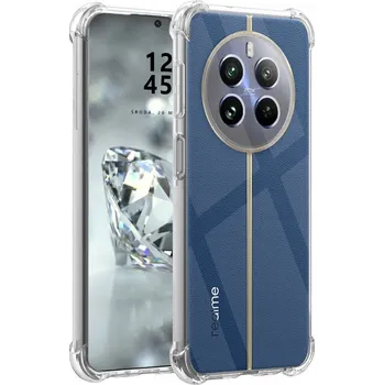 Pouzdro na mobilní telefon Zadní Kryt BBE CASE pro Realme 12+ plus 5G bezbarvý