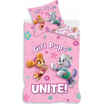 Povlečení Sada dětského povlečení Paw Patrol Unite 100×140cm, 40×45 cm