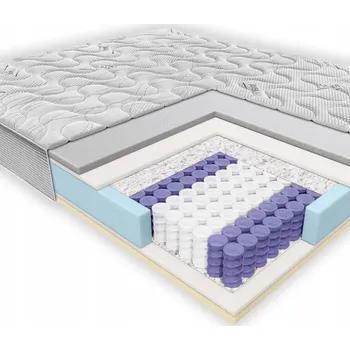 Matrace JANPOL ENYO Silver Care H3 tvrdá Matrace s taštičkovými pružinami 160x200