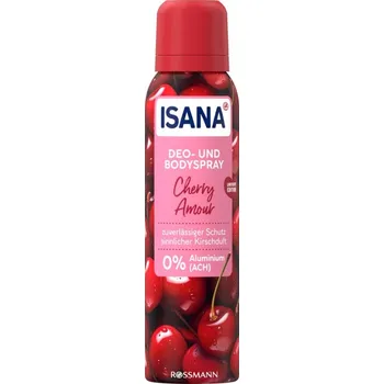Isana Deo a tělový sprej Cherry Amour 150 ml Deodorant z Německa