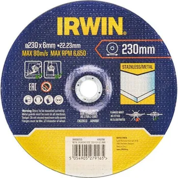Brusný kotouč Kotouč brusný na kov 230x6 IRWIN