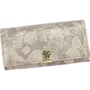 Peněženka Gregorio peněženka eko kůže béžová Gregorio HL-100 - dámská