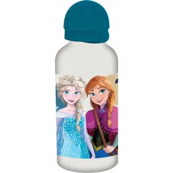 Láhev DISNEY Ledové království Elsa hliníková Lahev Na Pití LEDOVÉ KRÁLOVSTVÍ 500ml