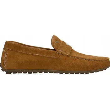 Pánské polobotky Pánské světle hnědé polobotky typu mokasíny Wojas vel. 49