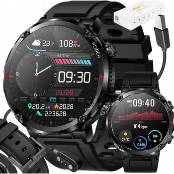 Hodinky Pánské hodinky CHYTRÉ HODINKY GRAVITY BATERIE 600mAh POLSKÉ MENU HOVORY SMS FB