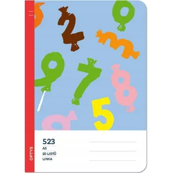 Sešit Linkovaný sešit OPTYS A5, 20 listů