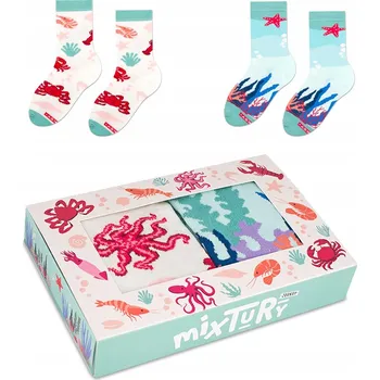 ZOOKSY Dětské Ponožky POKLADY MOŘE Box 30-35
