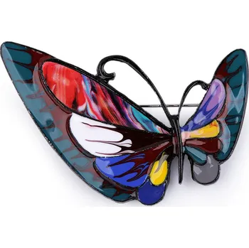 Náramek Brož motýl, malé, 3 multikolor