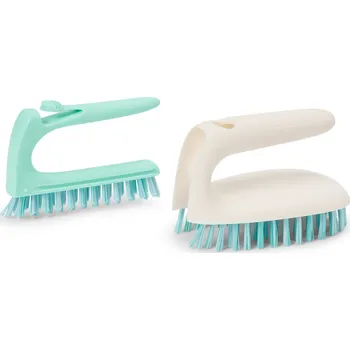 719990 - Tchibo - Kartáč na podlahu 2 v 1 - barva: zelená