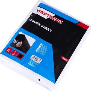 LEVIOR Folie zakrývací WESTBERG černá 4x5m, 0,05mm