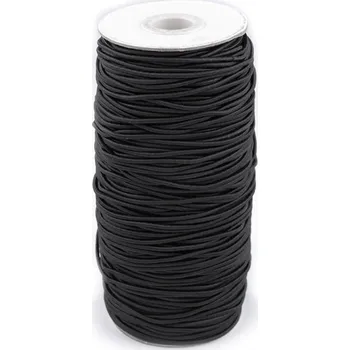 Kulatá pruženka Ø2 mm, střední, 580 černá