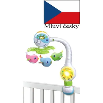 Kolotoč nad postýlku Vtech Zpívající kolotoč 3v1 (CZ)