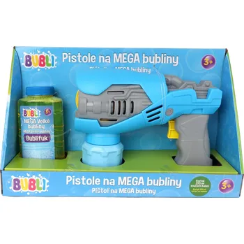 Bublifuk BUBLI Pištoľ na mega bubliny
