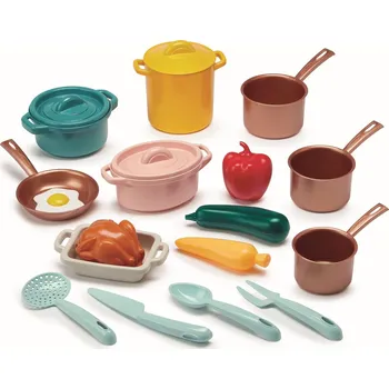 Dětská kuchyňka Veľká sada riadu a jedla