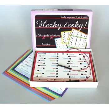 Dřevěná hračka Pekne česky!