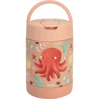 Termoska Termos na jídlo pro děti 350 ml Chobotnice SASSI