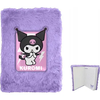 Zápisník Zápisník A5 Kids Licensing Kuromi fialový