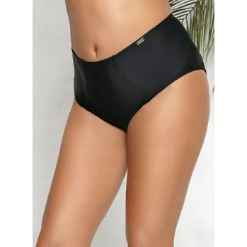 Dámské spodní prádlo Kalhotky Plavkové kalhotky k oblečení Černé XXL Nessa